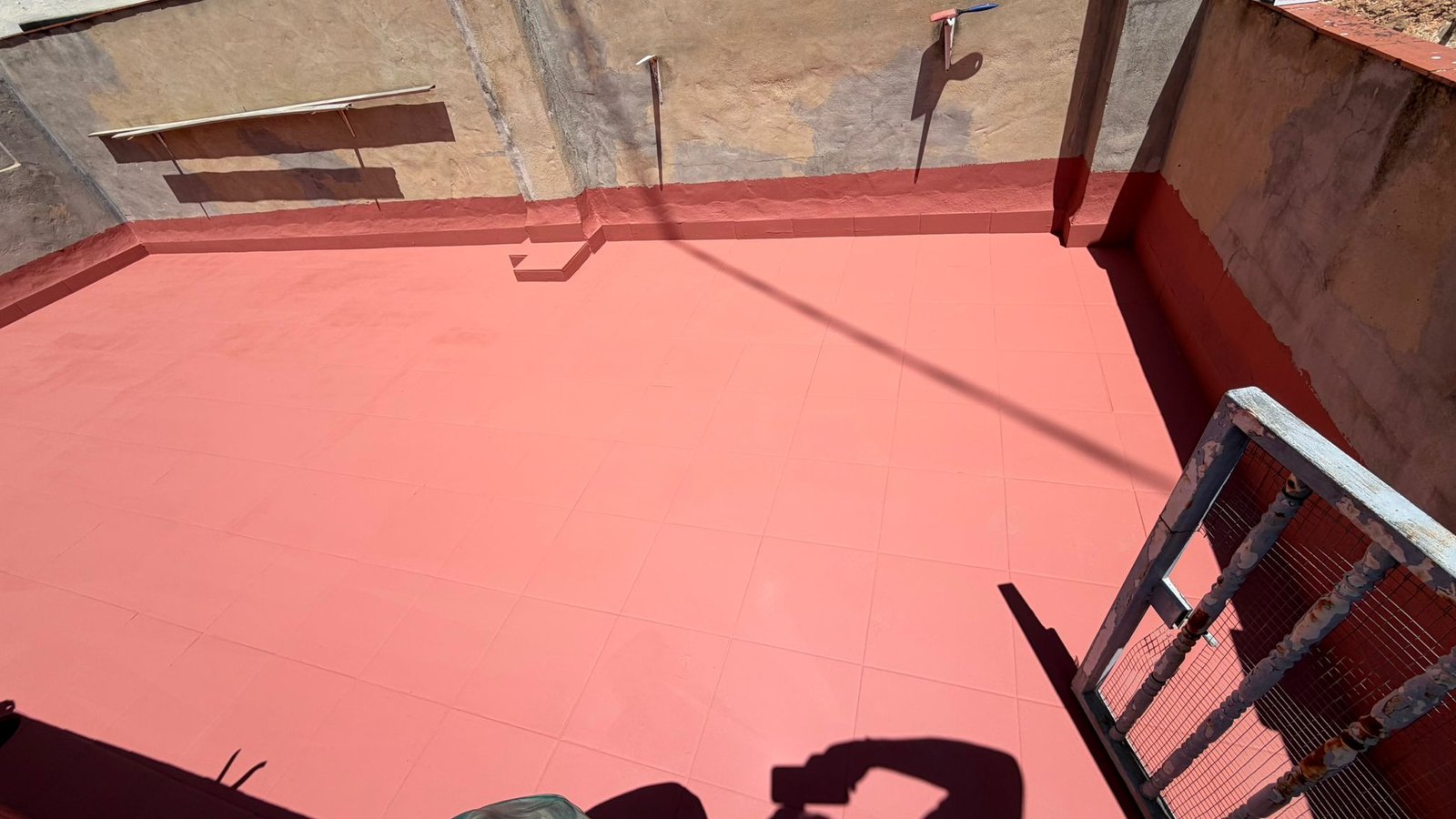 Impermeabilización continua de una terraza